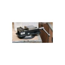 Optimum – Fräsmaschinenschraubstock VMQ 125 – 360° drehbar – gehärtete Spannbacken – hochwertiger Guss