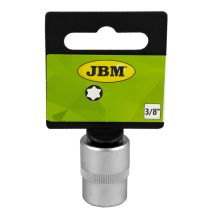 Clé à douille Torx 3/8" E14 – JBM10260 – Douille et embout pour clé – Type de douille, Empreinte de la tête, Diamètre de douille, Longueur, Empreinte 