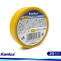 Nastro Isolante Adesivo Elettricista Isolante Elettrico 19 Mm Giallo 20 Mt