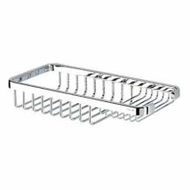 Etagère et rangement de douche – Panier Douche 26,5 cm – Chrome – Laiton, Rectangle, 4.7 cm de hauteur, 26.5 cm de largeur – BEN SANITAIR