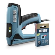 Novus Tools 031-0371 Elektrotacker Klammerntyp Typ 53 Klammernlänge 6 - 14 Mm