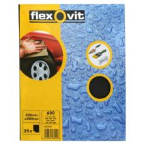 Flexovit - Waterproof Sanding Sheets 230 X 280mm 600g (25) Flv58244