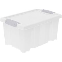 Contenedor De Almacenamiento Storage-solutions 4.5l Cierre Clic Doble Acceso