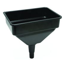Grande imbuto con filtro – 255 x 165 mm – Adatto per olio e carburante – Hilka