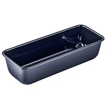 Kastenform Back-Liebe 30 cm – Höhe 7,5 cm – Breite 13 cm – Länge 31,5 cm – Material Emaille – spülmaschinenfest