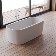 Bañera Exenta - Dune 170 Blanche - Blanco - 170 X80 X58 Cm, By Spalina