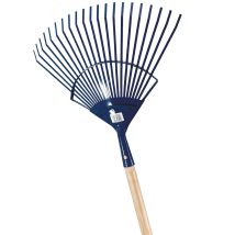 JAD Laubbesen – Holzstiel 142 cm – Gesamtlänge 170 cm – Gartenreinigung