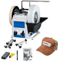 Tormek - T8 Naßschleifmaschine Schärfsystem Schleifmaschine + Trucker Cap 9930