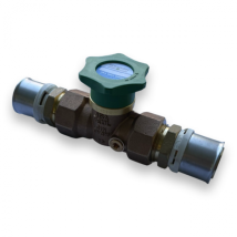 Aba Beul - Quickturn Kolbenventil Dn25 Alpex F50 Profi Anschluss Press Ohne Entleerung 71475.032.2