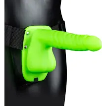 Autsch Im Dunkeln Leuchtender Strap-on Mit Anatomischer Basis, 21 Cm