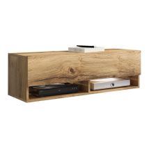 Mobilier1 - Mobile Porta Tv Sarasota 117, Quercia Di Wotan, Il Numero Di Porte: 0, Numero Di Cassetti: 0, 100x30x33cm