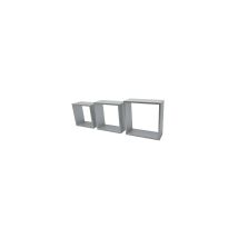 Triple Cube Alu 12mm Raccord D'Assemblage Modulaire En Aluminium - Fetim