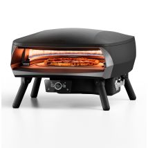 Witt Etna Rotante 16"" Control Gas Pizzaofen Rotierend 2 Brenner 9,2 Kw Matt Schwarz 100000376