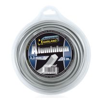 Garland Aluminium-Spender 35 m – 3,3 mm – Hochwertiges Nylon + Aluminium – Flexibel, robust, langlebig