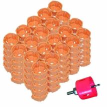 Capri Verteilerdosen Pro Orange 250 Einheiten