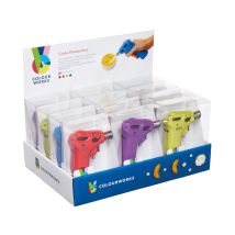 Soplete de cocina Colourworks – Acero inoxidable – Mango de agarre suave – Manguera de regalo