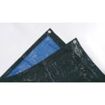 Toldo plástico pesado 5 x 8 mts – 880508 – Color azul – Polietileno – 140 g/m² – Remaches metálicos cada 50 cm