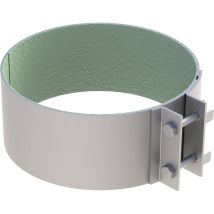 Collier De Serrage Largeur 65 Mm Pour Départ Chaudière Ø 150 Mm