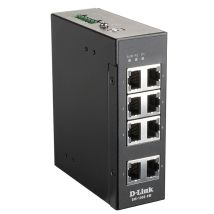 D-link Dis-100e-8w Unmanaged Switch L2 Fast Ethernet (10/100) Schwarz