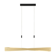 B-Ware Rothfels Lian Led Pendelleuchte Deckenlampe Hängeleuchte Lampe Messing Schwarz