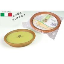 Fiaccola in terracotta con citronella Ø 17 cm – Repellente per insetti – 940900B