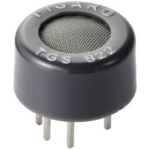 Sensore gas TGS-822 – Ø 17 mm x A 10 mm – Monossido di carbonio, ammoniaca, anidride solforosa, alcol, benzina