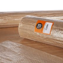 Burbuja transparente + papel kraft 1,20x5m – 47223