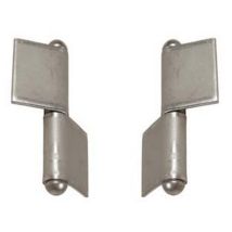 20pz Cerniere Fisce Ala Media Art.240 - Mm.100x78 Sx
