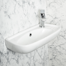 Kerra - Waschbecken Hängend Elfy 51 Cm Aus Keramik