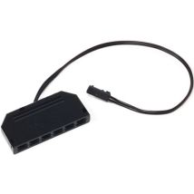 Distribuidor LED negro para 12V 200mm – 2000432 – Voltaje eléctrico