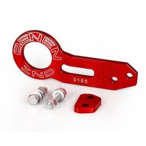 (rouge) Crochet D'Attelage Arrire Double Gravure, Grand Crochet D'Attelage En Alliage D'Aluminium, Crochets D'Attelage Universels