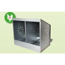 Nido Doppio per Ovaiole – 55x44x47,5 cm – Animali da Fattoria – CONTROFRATELLI