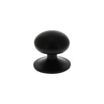 Bout Rosace Diam 70 Mm Aluminium Schwarz Matt