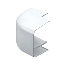La Ventilazione - Coude Extérieur 90° Pour Goulotte 65 X 50 Mm - Blanc - First Plast