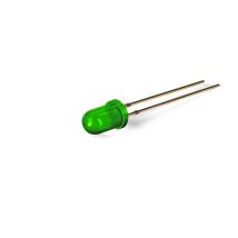 5 mm Standard-LED-Lampe – grün – 5 mm – 30° – 20 mcd – 10 Stück pro Packung