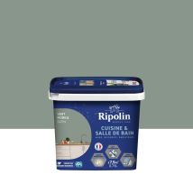 Wandfarbe, Ripolin, Küche Und Bad, 0,75 Liter, Edles Satingrün Ripolin
