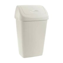 Bidone Immondizia 'grace' Lt 25 - Cm 32,5 X 25,5 X H 52 Salvia/bianco