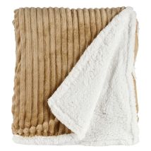 GIFTDECOR Wendbare Decke 130 x 170 cm – 100% Baumwolle – Pflegeleicht – Ideal für Sofa und Bett – Vielseitig einsetzbar
