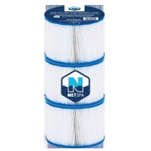Set Di 3 Cartucce Di Filtrazione Netspa Spa - Ø 10,4 Cm X H 8cm -150 Ply - Purificazione/manutenzione Dell'acqua - Qualità Dell'acqua - Set Di 3