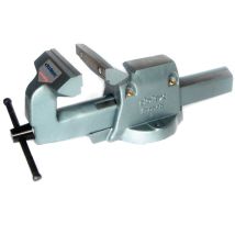 Dolex Schraubstock aus Stahl – Spannweite 150 mm – Öffnungsweite 240 mm – Gewicht 57 kg