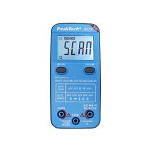 Multimètre Intelligent Peaktech, P 1073, 600 V Ac/dc, Ncv, True Rms