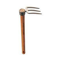 Rex-horca 3 puntas forjada con mango de fresno lacado 40 cm – 1798475105