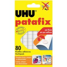 Uhu Patafix Pasta Adhesiva Reposicionable Blanca 80 Pastillas