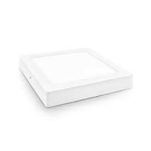 Mattweißes Led-downlight Mit Quadratischer Oberfläche, 6 W, Neutral
