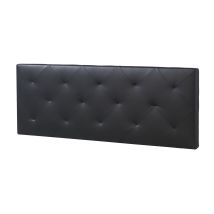 Marckonfort Polsterbett Kopfteil Rombo 160x60 cm Schwarz – 8435487710975 – 8 cm – Hergestellt in Spanien