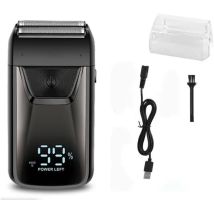 Rasoir Electriques Hommes-rasoir Pour Homme, Rasoir Électrique Sans Fil À Grille, Rasoir Pour Crâne Rasé, Tondeuse À Cheveux, Rasoir Pour Hommes (noir