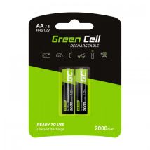 Hr6 Mignon (aa)-akku Nimh 2000 Mah 1.2 V 2 St. - Green Cell