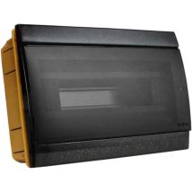 Marlanvil - Eingebaute Modulare Schalttafel 10/14 Module, Geräucherte Tür 970.12.n