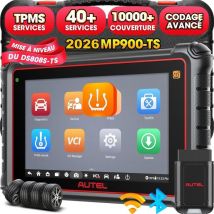 Valise Diagnostic Tpms - Autel - Mp900-ts - 40+ Services - Codage Ecu Avancé - Réapprentissage 99% Capteurs