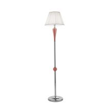 Lampe À Poser Classique En Verre Soufflé Et Métal Pagan - Rouge